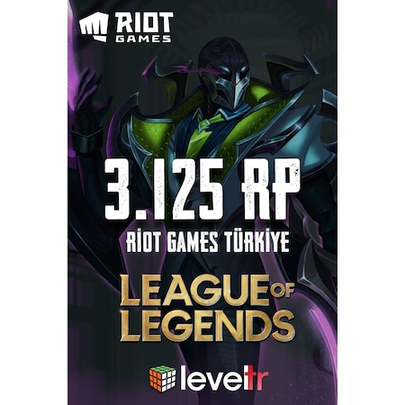 League Of Legends 3125 Rp - Riot Games - Lol