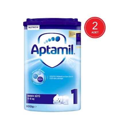 Aptamil 1 Akıllı Kutu Bebek Sütü 0 - 6 Ay 2 x 800 G