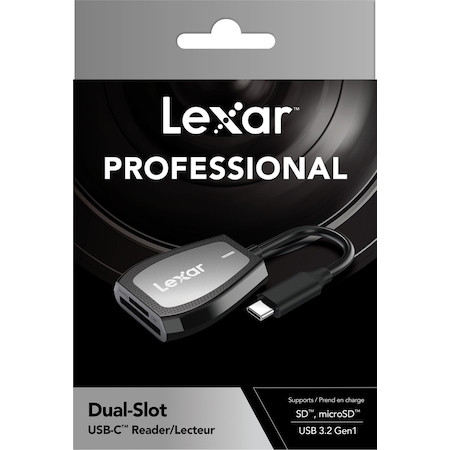 Lexar LRW470U-RNHNG Usb-C Dual Slot Kart Reader Okuyucu