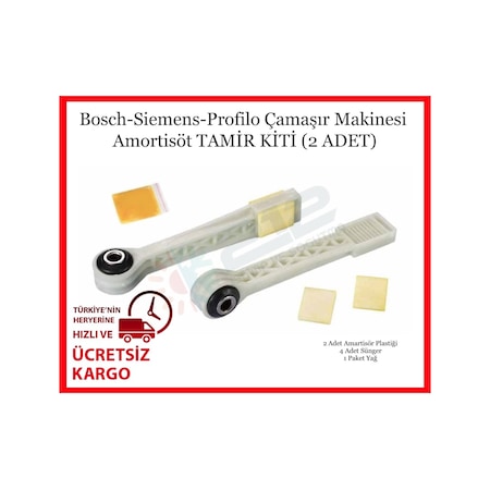 Bosch Uyumlu Maxx 6 Çamaşır Makinesi Amortisör Tamir Kiti - 555965285