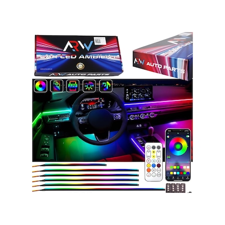 Arw Ambiyans Rgb Araç İçi Ambiyans 210 Mod Full Fonksiyon