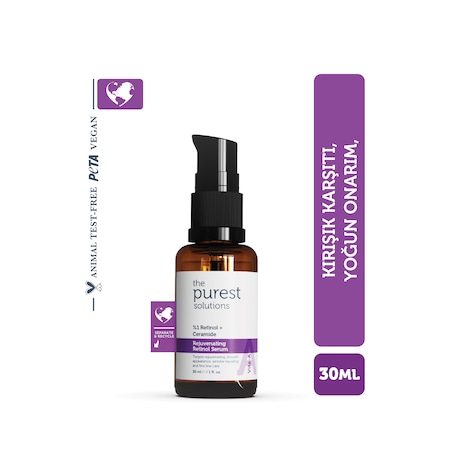 The Purest Solutions Vita-A Rejuvenating Retinol Serum (%1 Retino) 30 ML