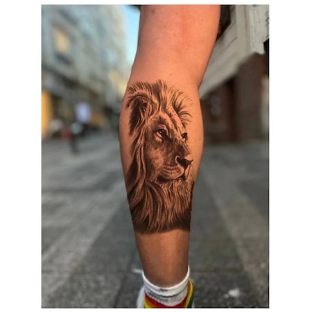 Aslan Geçici Dövme Tattoo