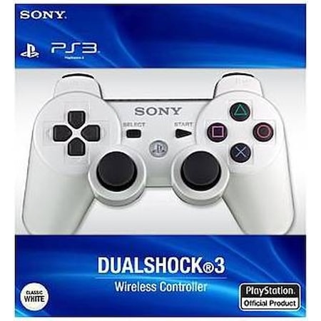 Sony PS3 Joystick PS3 Oyun Kolu Dualshock 3 Beyaz