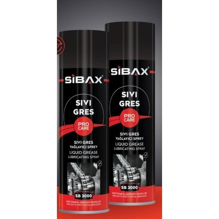 Sibax Sıvı Gres Yağlayıcı Sprey 500ml Adet