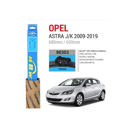 Opel Astra J / K Rbw Muz Silecek Takımı 2009-2021