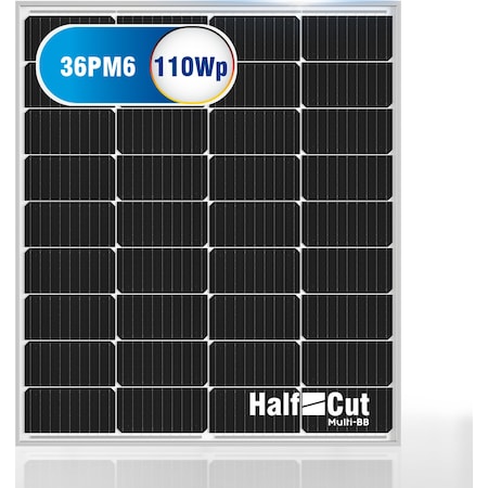 Tommatech 110 W Monokristal Hc Mb Güneş Paneli Solar Panel Tt110-36Mb