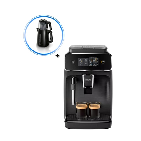 Philips EP2220/10 Espresso Makinesi + HD7301/00 Çay Makinesi Seti