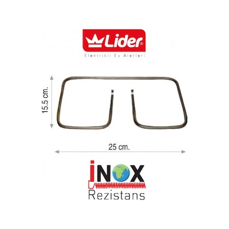 Lider Uyumlu Tost Makinası Rezistansı Büyük 110 V 800 Watt