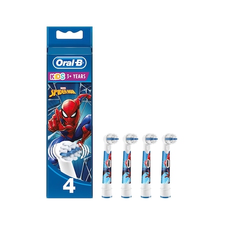 Oral-B Marvel Spiderman Diş Fırçası Yedek Başlığı 4'lü