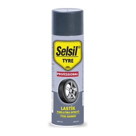 Selsil Lastik Parlatıcı Sprey 500 ML