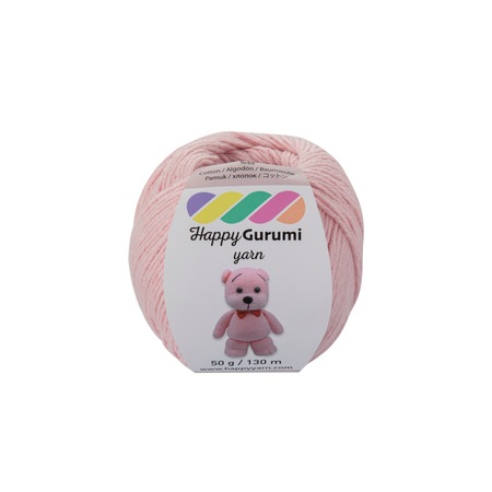 Happy Yarn Happy Gurumi Amigurumi Örgü İpi 50gr 130m Toz Pembe