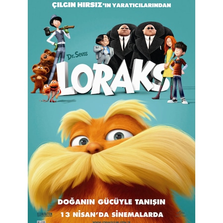 Dr. Seuss' The Lorax - Loraks 3D Blu-Ray