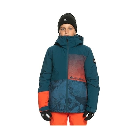 Quiksilver Çocuk Snowboard Ceketi Majolıca Blue