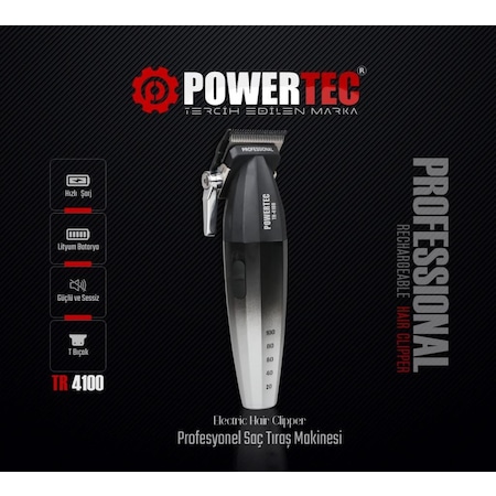 Powertec Tr-4100 Saç Tıraş Makinası