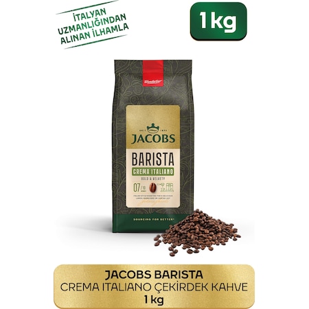 Jacobs Barista Editions Çekirdek Kahve Crema Italiano 1 KG