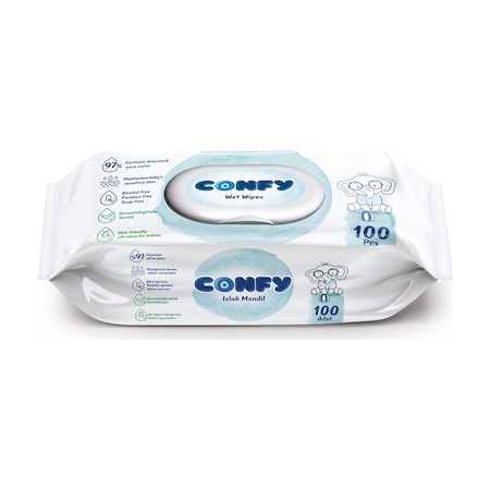 Confy Premium Soft Care Islak Mendil 100 Adet