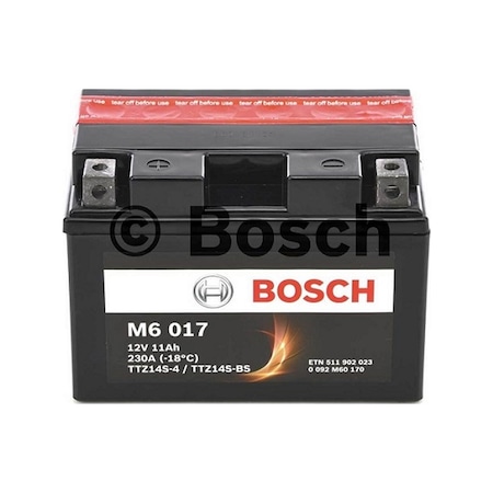 Bosch 11 Ah M6017 Ytz14s-bs Motosiklet Aküsü N11.18569