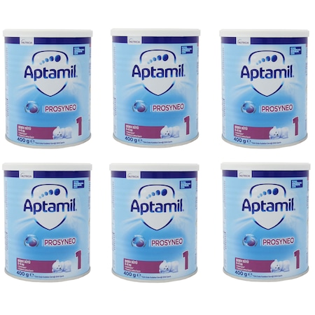 Aptamil Prosyneo 1 Bebek Sütü 0 - 6 Ay 6 x 400 G