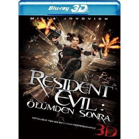 Resident Evil Afterlife - Ölümcül Deney Ölümden Sonra 3D Blu-Ray