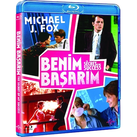 The Secret Of My Success - Benim Başarım Blu-Ray