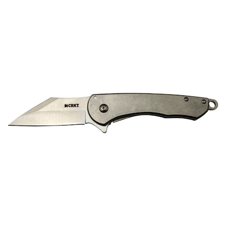 Crkt Jettison 6820 Wy Beyaz Kamp / Outdoor Çakı 18,5cm - Yarı Otomatik, Kemerlikli, Kutulu