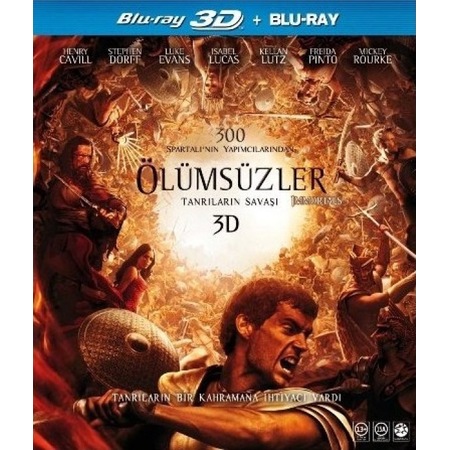 Ölümsüzler - Immortals 3D Blu Ray