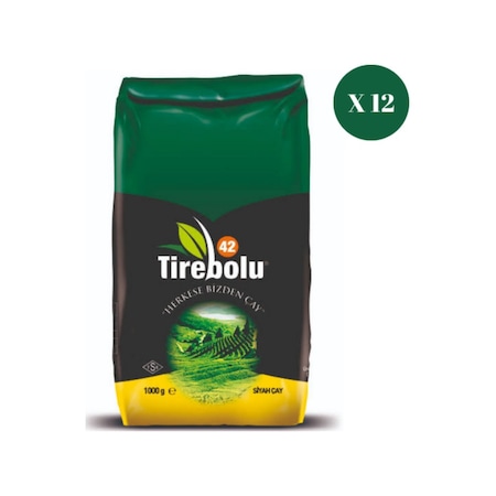 Tirebolu 42 Siyah Çay 12 x 1 KG