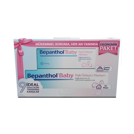 Bepanthol Baby Pişik Önleyici Ekonomik Bakım Kremi 100 G + 50 G