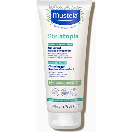 Mustela Stelatopia Çok Kuru Ciltler İçin Şampuan 200 ml - YENİ AMBALAJ