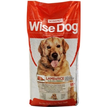 Wise Dog Kuzu Etli Pirinçli Yetişkin Köpek Maması 15 KG