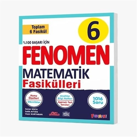 Fenomen 6. Sınıf Matematik Fasikülleri Fasikül