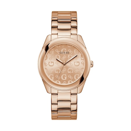 Guess Guu1358l3m Kadın Kol Saati Rose Gold