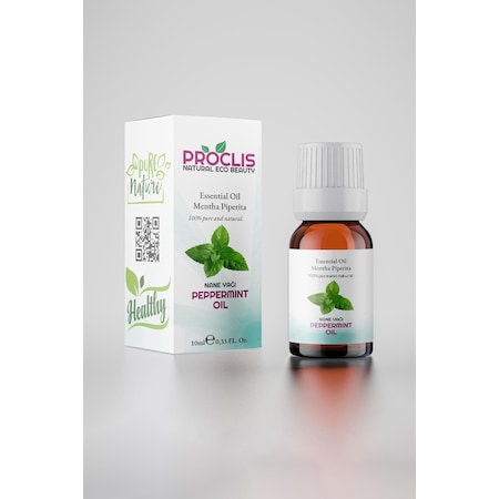 Proclis Nane Yağı, %100 Doğal Uçucu Yağ, Peppermint Oil, Mentha Piperita 10 Ml