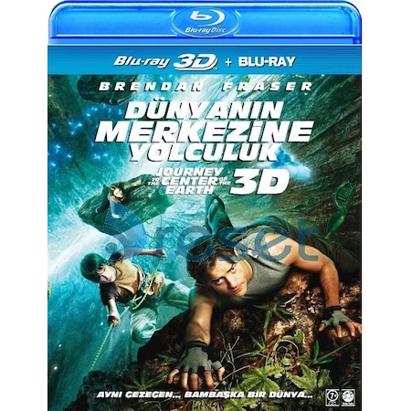 Dünyanın Merkezine Yolculuk 3D+2D Blu-Ray Tek Disk