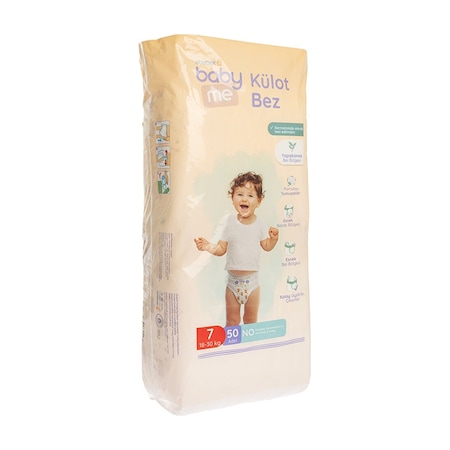 Baby Me Külot Bez 7 Numara Xxlarge 18-30 Kg 50 Adet