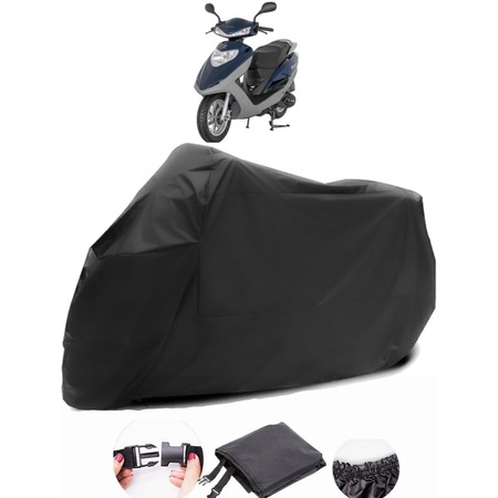 Mondial 100 Nt Turkuaz Siyah Motosiklet Branda Premium Kalite