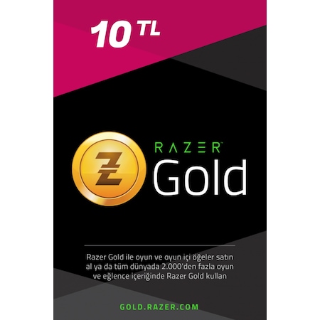 Razer Gold 10 Tl