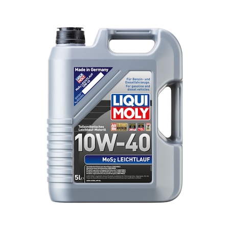 Liqui Moly Mos2 Leichtlauf 10W-40 Motor Yağı 5 L