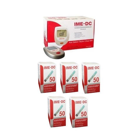 Ime-Dc Şeker Ölçüm Cihazı + 5 x 50 Strip