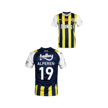 Fenerbahçe 2023-2024 Çubuklu İsme Özel Çocuk Forma 001