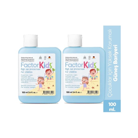 Factor Kids Güneş Kremi Spf50+ 2 x 100 ML