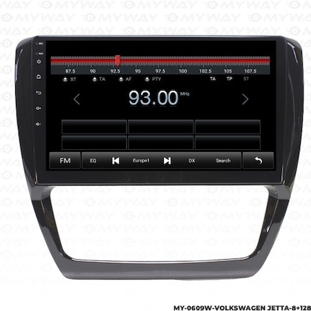 Myway Vw Jetta Android Multimedya 4gb Ram Carplay Navigasyon Ekran - Myway
