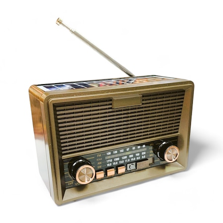 Royaltrend RT-569 Güneş Panelli Nostaljik Mini Radyo