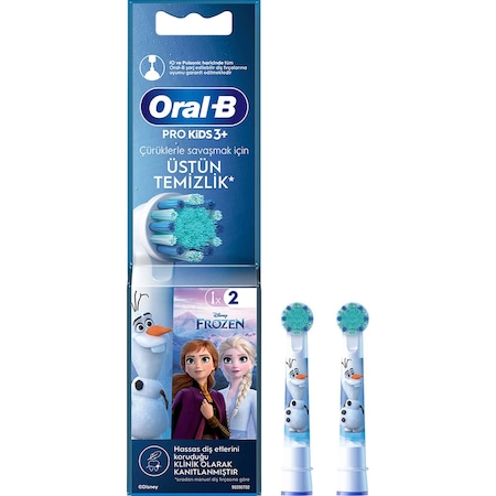 Oral-B Şarjlı Diş Fırçası Yedek Başlığı Frozen 2 Adet Ürün