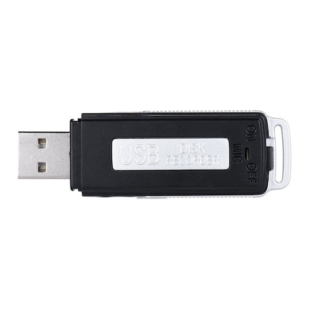 Kingboss KB-II 8 GB USB Flash Disk Ses Kayıt Cihazı Siyah