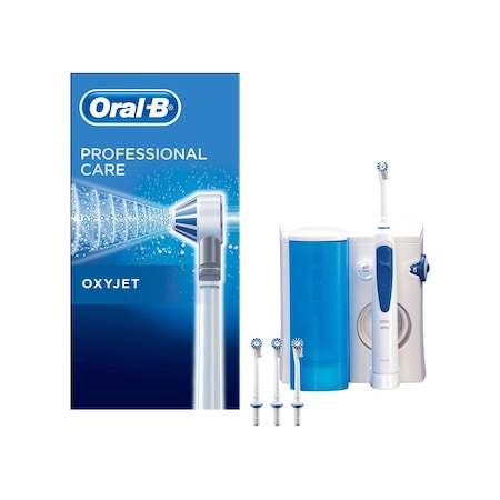 Oral-B MD20 Pro-Care Oxyjet 600 ML ve 4 Jet Uçlu 5 Mod Elektrikli Ağız Duşu