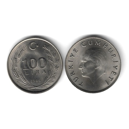 Emir Collectıon 1986 Yılı Tedavül 100 Lira Çil
