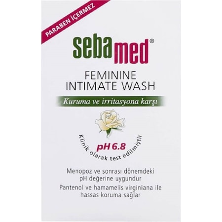 Sebamed Intimate pH 6.8 Menopoz Sonrası Genital Bölge Temizleyici Likit 200 ML