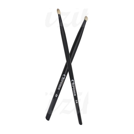 Chroma Baget Siyah - Davul - Bateri Bageti Drumsticks 5a Pürüzsüz Yüzey